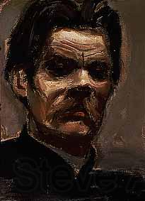 Akseli Gallen-Kallela Portrait of Maxim Gorky Norge oil painting art